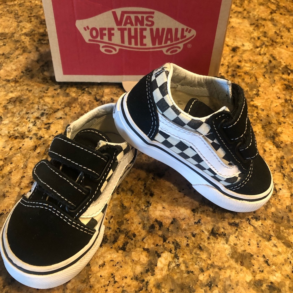 Vans toddler primary check old skool V